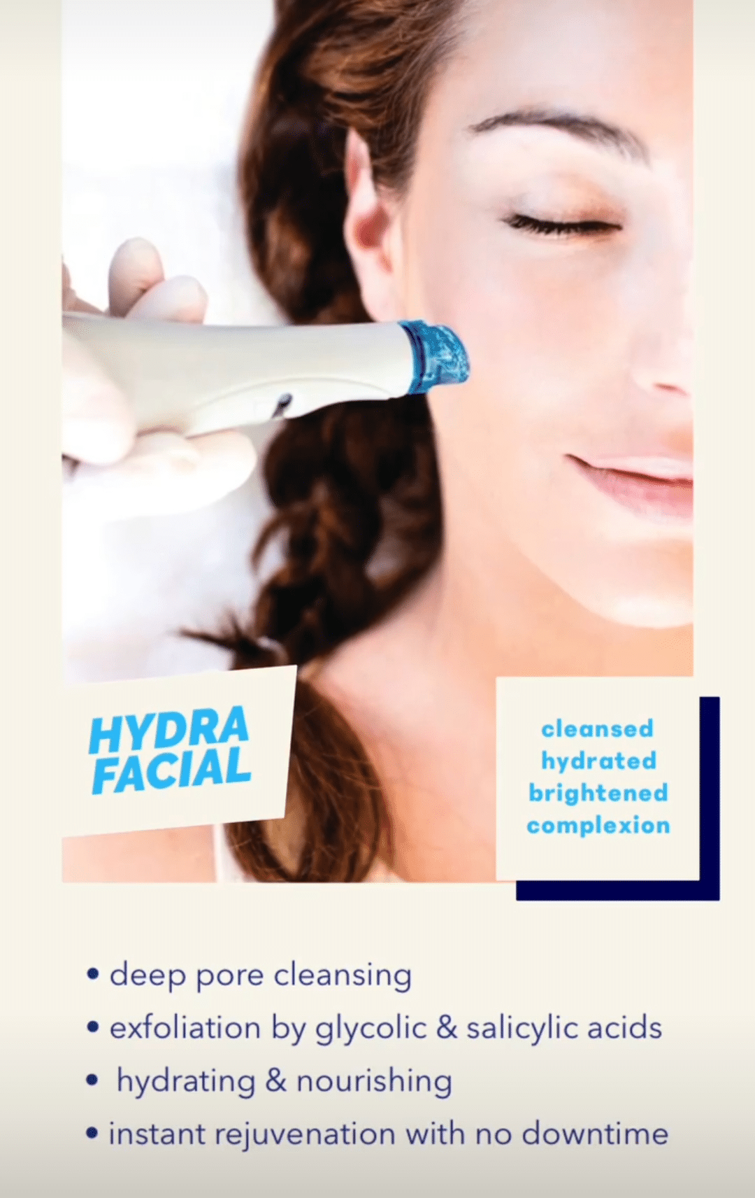 Hydrafacial Deep Pore Cleansing