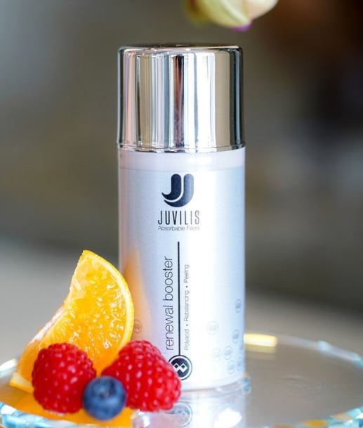 featuring the fantastic Juvilis Renewal Boosting Cleanser!